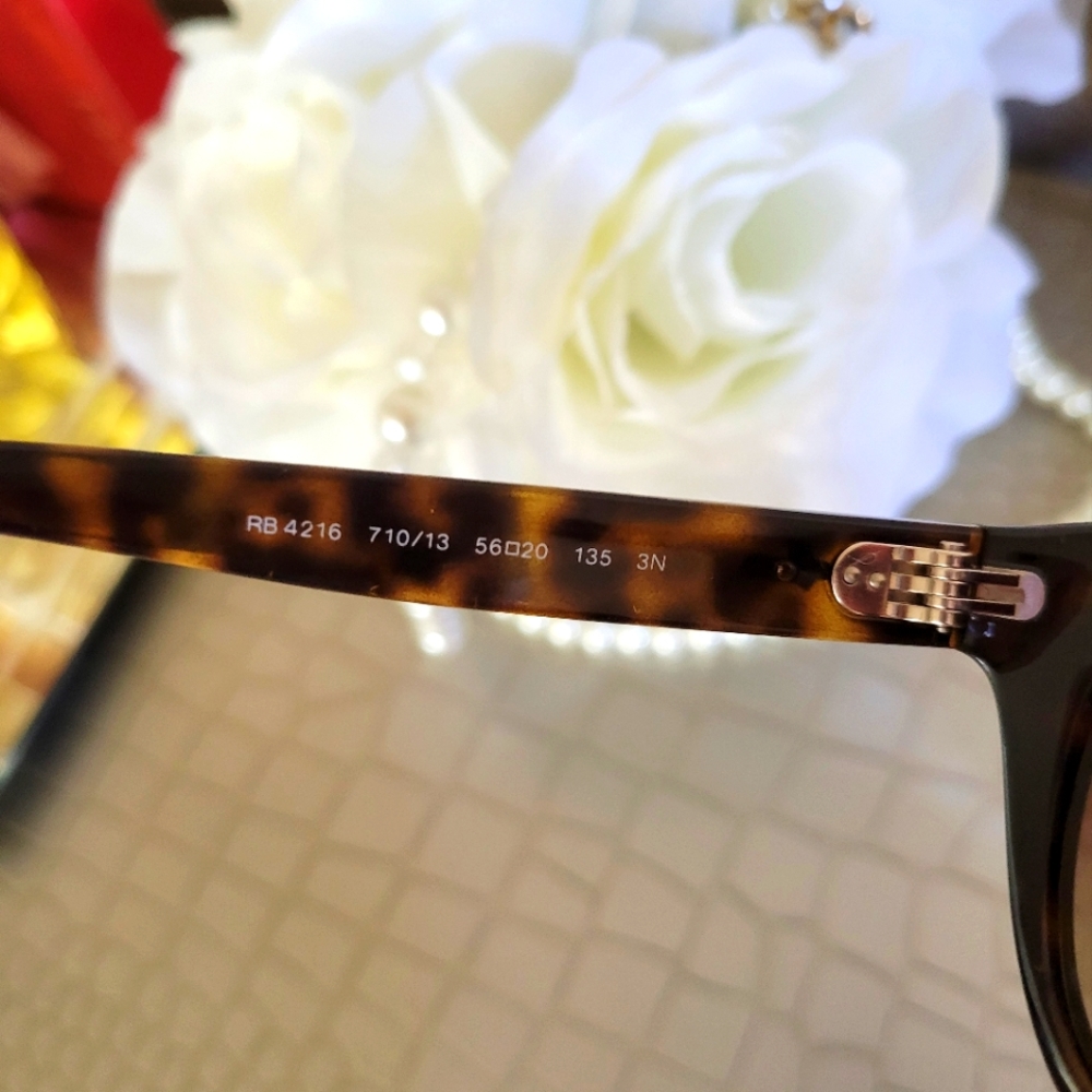 Ray-Ban RB4216 710/16 Tortoise Sunglasses - Picture 6 of 8